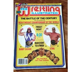 Pro Wrestling Illustrated September 1992 Randy Savage Sting The Steiners Nikita